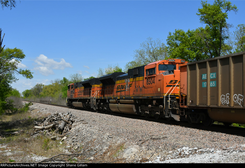 BNSF 8504 Roster shot